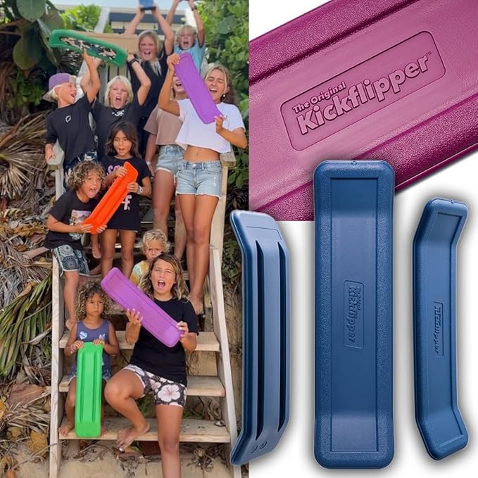 Kickflipper Balance Board, a fun, lightweight trainer that builds balance and confidence