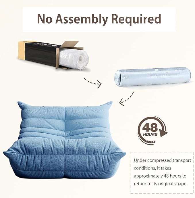 Selyteramy Oversized Bean Bag Chairs for Adults, Giant Beanbag Chair with Memory Foam, Comfy Lounge Chair Lazy Sofa for Apartment, Living Room, Bedroom, Office(Teddy Fabric)