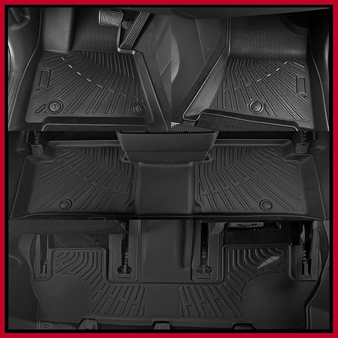 Naibeve Floor Mats for 2021 2022 2023 2024 2025 Buick Envision - All Weather Custom Fit for Buick Envision Floor Mats & Cargo Liner & Seats Back Cover Accessories