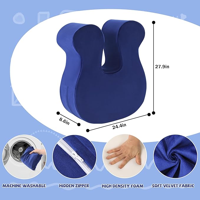 BALAPET Soft Squeeze Sensory Seat for Kids, Calming Compression Chair with Sensory Needs Wobble Seat for Sensory Kids, Washable Cover, Rocking Design,Ideal Gift for Boy Girl