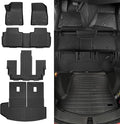 Naibeve Floor Mats for Cadillac XT6 2020-2026 6 Seats Bucket Seats-All Weather for Cadillac XT6 Floor Mats Liners & Cargo Liner & Backrest Mats Waterproof Interior Accessories