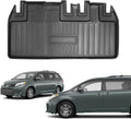 Compatible for 2011-2020 Toyota Sienna Trunk Mat 7 or 8 Seater All Weather TPE Cargo Mat for Toyota Sienna 2013-2020 Accessories (3rd Row Seat Non-Power Folding)