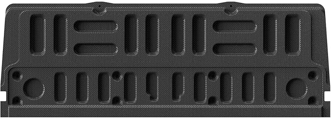 LASFIT Floor Mat Truck Tailgate Mat for Ford Super Duty F250 F350 F450 2022-2017 Truck Bed (Not Fit Drop-in Liners) All Weather Protector TPE Tailgate Liner,1pc Black