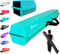 MARFULA Balance Beam - Folding Floor Gymnastics Equipment for Kids, Non Slip Base - 6 FT to 10 FT for Home Gym Use