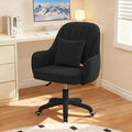WXJHL Home Office Chair Velvet Vanity Chairs Cute Makeup Desk Chair with Wheels Mid Back Computer Chairs Height Adjustable Small Swivel Rolling Task Chair
