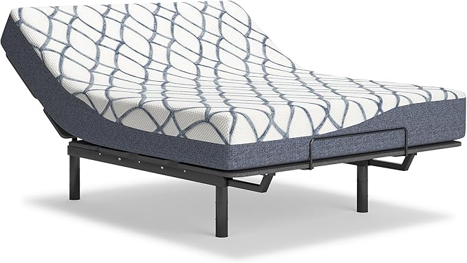 Signature Design by Ashley 10 Inch Chime Elite 2.0 Firm Green Tea Memory Foam Mattress for Cool Sleep and Pressure Relief, Twin, Fiberglass Free, Mattress In A Box
