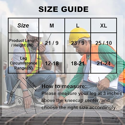 Work Knee Pads for Men Women Kneeling on Hard Floor, Padded Knee Cushion with Straps for Garden Yard, Flexible Kneepads for Cleaning Washing Floors, Knee Pad for Mechanic Carpenter, Purple L (1 Pair)