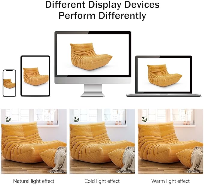 cebihy High-end Uncompressed Fireside Togo Chair, Bean Bag Chair, Foam Floor Sofa, Soft Lazy Lounge Sofa Couch, Armless Suede Fabric Cover Beanbag Accent Chairs for Living Room Bedroom Dorm Office