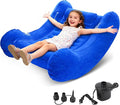 Toggloo lnflatable Couch Rocking Chair for Kids, 42” x 42” x 38” AIR Cloud Rocker - Sensory Chair for Autistic ADHD Child - Autism Sensory Products Training Body Coordination