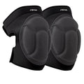 JYBTAA Men/Women Knee Pads for Cleaning,House Work,Scrubbing Floors, Gardening kneepad for Carpet Installations Welding, Adjustable Flooring Knee Protectors Cushion for Mechanics, Black L. (1 Pair)