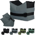 Twod Outdoor Shooting Rest Bags - Target Sports Bench Rest with Front & Rear Support SandBag Stand Holders for Gun Rifle Shooting Hunting Photography - Unfilled