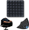 Inflatable Seat Cushion, Pressure Relief Airplane Seat cushion for Long Flights Without Air Pump, Portable Car Seat Cushions,Office Chair Wheelchair Cushions Relief Discomfort in Coccyx&Buttock
