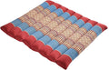 Zafuko Rollable Cushion - Organic Kapok Filling, use Rolled or Flat for Yoga and Meditation, Lightweight, Great car or seat Cushion