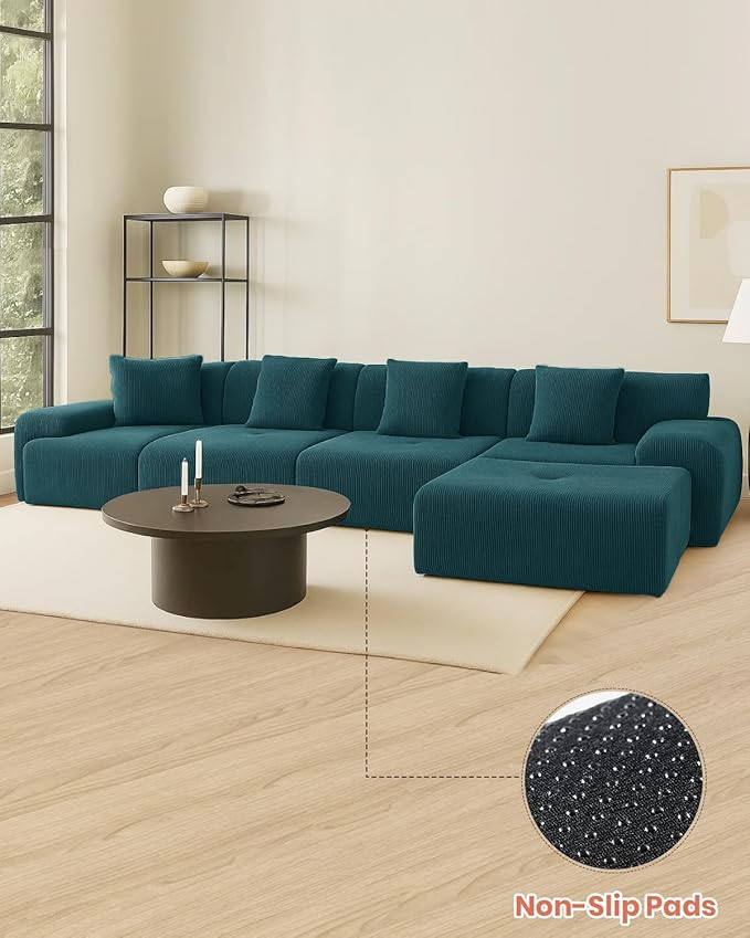 MastonHome Soft Boneless Lounge Couch for Apartment Living, Ideal for Renters & Small Homes, Casual Seating for Relaxing in Living Rooms