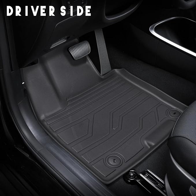 KARPAL Floor Mats Fit for Hyundai Tucson 2022-2025 2026 (Not Fit Hybrid & PHEV), All Weather TPE Car Mats Cargo Liners Guard Accessories, 1st & 2nd & Cargo Liners