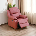 A Ainehome Living Room Furniture Set Leather Recliner Sofa Set Loveseat Chair Furniture Sofa Set for Living Room/Small Space/Rv/House/Office/Theater Seating (A-Red Leather, Chair)