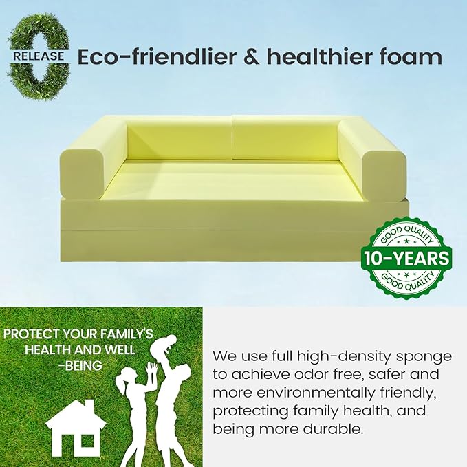 Multi-functionalcorduroy Sofa Bed, Crafted from Corduroy Fabric, is Ideal for Apartments and Living Rooms. Sleeper Sofa Couch Folding futon or Foldable Floor Convertible Floor Studio | Multi-functional