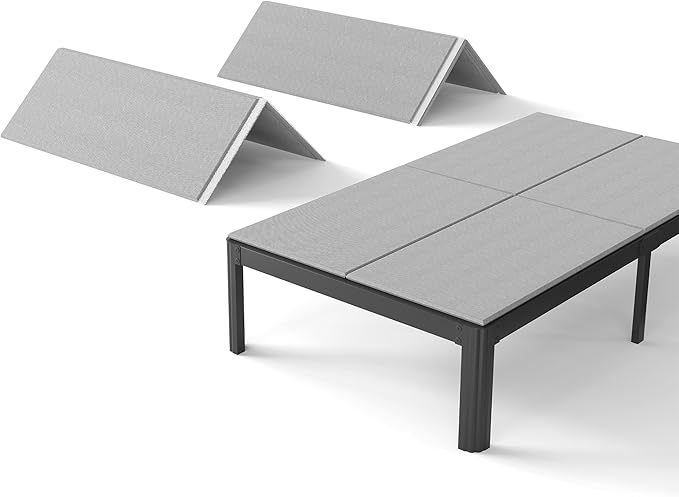 VTWAZAST Bunkie Board Twin Size, Bed Support Under Mattress, Low Profile Bed Board, Light and Thin, Breathable, Noise Minimizing, Moisture Resistant Bunkie Boards