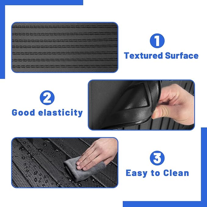 Compatible for 2013-2018 Toyota RAV4 Backrest Mats Rear seat Protectors Seat Back Cover for 2013 2014 2015 2016 2017 2018 Toyota RAV4 Accessories