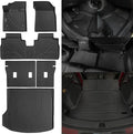 Naibeve Floor Mats for 2024 2025 2026 Chevy Chevrolet Equinox EV Trunk Mat Cargo Mat Backrest Mats Cover Protector All Weather for Chevrolet Equinox EV Interior Accessories