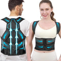 Posture Corrector for Women and Men with Bionic System, Upgraded Back Brace, Adjustable Full Back Support, Shoulder Straightener, Neck, Upper and Lower Back Pain Relief L-Black-6