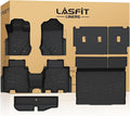LASFIT Floor Mats & Cargo Liner & Backrest Mat Set for 2021-2025 Ford Bronco 4-Door Carpet Flooring All Weather Protector TPE Waterproof Sub Trunk Mat Back Seat Cover, Combo Set