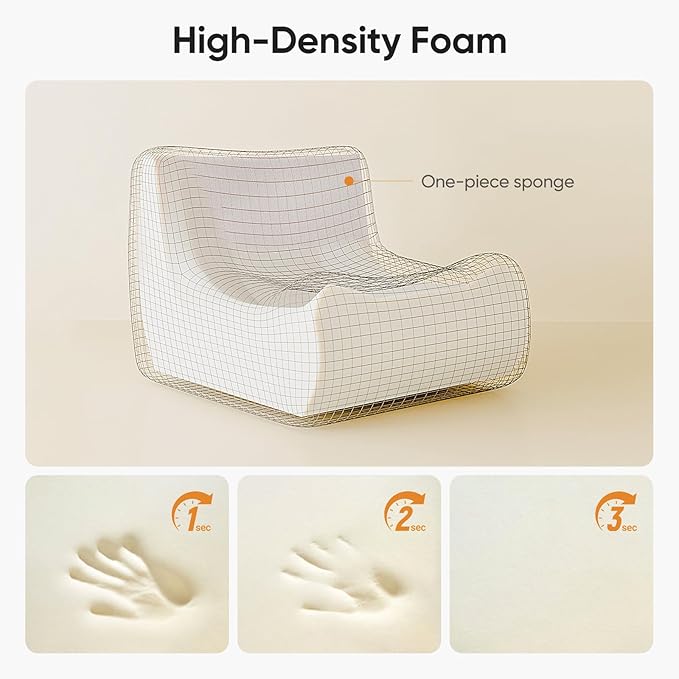 cebihy Compressed Bean Bag Chairs for BeanBag Chair Sofa Fireside Togo Sofa Big Lazy Lounge Chairs for Living Room Bedroom Dorm Office,Green