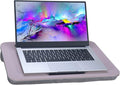 Portable Laptop Desk Fits Up to 16“ Laptops, with Tablet Slot, Built-in Cushion, Great for Home & Office,Lap Desk for Laptop,Lap Desk with Cushion (Grey Violet, Medium)
