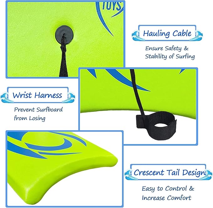 Bo-Toys Body Board Lightweight with EPS Core