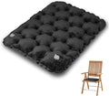 YEEKORO Inflatable Seat Cushion, Lightweight Camping Air Sitting Pad with Repair Cloths, Waterproof Air Seat Cushion, Portable Push-Press Seat Cushion for Airplane Travel Hiking Office Stadium Seat