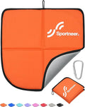 Sportneer Sitting Pad, Lightweight Waterproof Folding Seat Pad for Backpacking, 15.75'' x 15.75'' Portable Camping Seat Mat for Hiking, Picnics & Outdoor Use