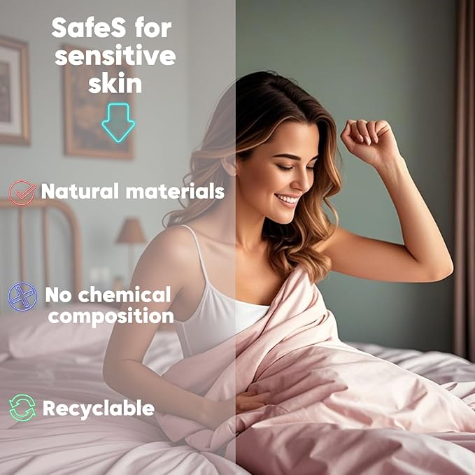NAGS® Grounding Sheets,Grounding Bedding Sheet, Soft Cotton with Pure Silver Fitted Grounded Sheet for Improved Sleep,Pain Relief (Pink, Twin XL,39 * 80 * 13.5inch)