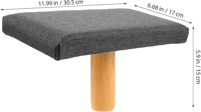 CIYODO Height Portable Meditation Bench with Cushion Prayer Stool for Kneeling Zen Sitting Chair for Meditation and Balance Exercises Grey Seat for Adults