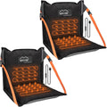 ONTYZZ Stadium Seats with Back Support Inflatable Portable Folding Comfort Seat Waterproof Cushion with Backrest for Sports Events Stadium and Camping