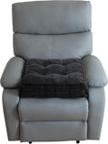 Tufted Corduroy Recliner Seat Cushion for Elderly, High Density Foam Large Square Seat Cushion for Recliner Chair, Floor Pillow, Office Chair, Car, No Pressure on Thighs, 20x20x4