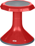Back2School Express Wobble Stool, 15", Flexible Seating, Red