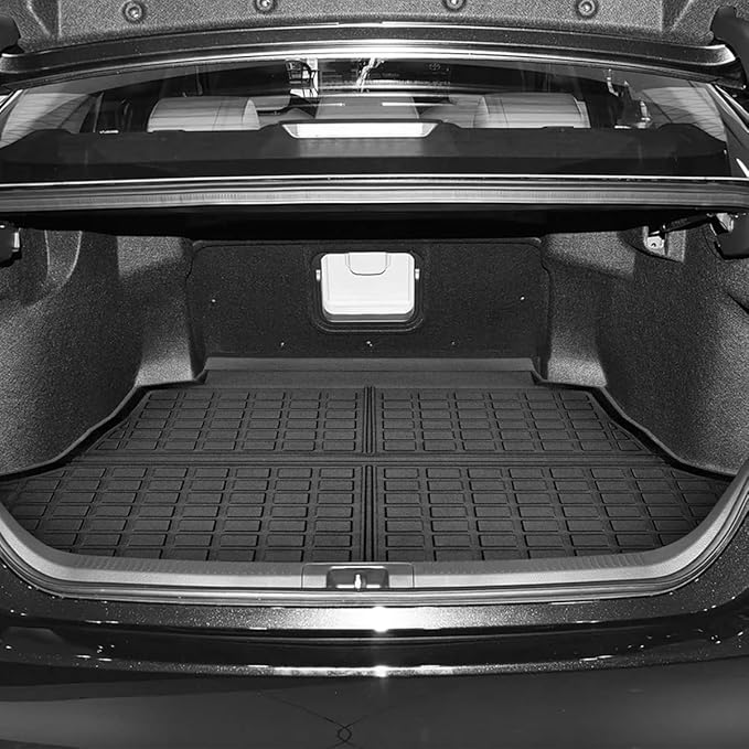 Compatible for 2018-2023 Toyota Camry Trunk Mat Cargo Liner All Weather TPE Cargo Mat for 2018-2023 Toyota Camry Accessories (Only Fit FWD & Gasoline)