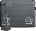 RWUSX Inflatable Stadium Seat Cushion, Portable Self Inflating Outdoor Seat Cushion for Stadium, Airplane, Travel, Camping, Car & Office