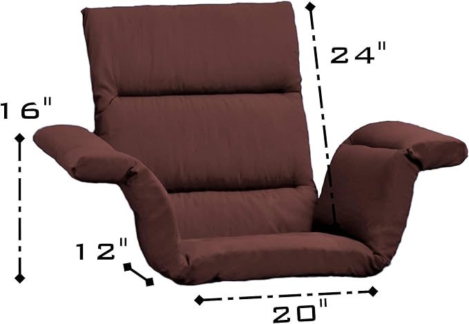 Comfort Finds Total Chair Cushion, Brown
