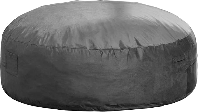 Hobestluk Bean Bag Chair 6Ft Giant Bean Bag Chairs for Adults Large Bean Chairs with Removable Cover,Big BeanBag Chairs for Living Room, Bedroom