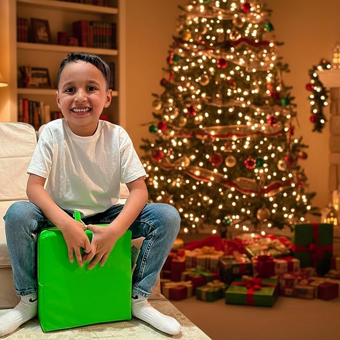 Special Needs Essentials FocusPad Square Sensory Seat | ADHD & Autism Support Cushion | Wobble Pad for Kids & Adults | Portable & Durable Calming Tool – Green, 1 Count