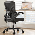 PKPT Mesh Office Chair, 330LBS Ergonomic Desk Chair with Adjustable Lumbar Support, Executive Computer Chairs for Home Office, Black