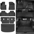 All Weather Floor Mats Fit for Kia Soul 2014-2019 Floor Mats & Trunk Mat & Backrest Mat Replacement for Kia Soul Accessories Anti-Slip Floor Liner