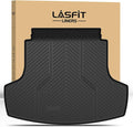 LASFIT Cargo Mat for Hyundai Sonata 2026 2025 2024 2023 2022 2021 2020 / Kia K5 2021-2025, All Weather TPE Custom Fit Car Trunk Mats Cargo Liners Accessoires, Black