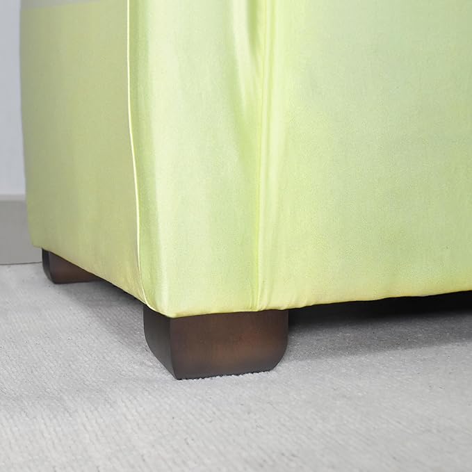 AORYVIC Sofa Legs Square Bed Feet 2 inch Wood Replacement Leg for Furniture Set of 4, Dark Brown