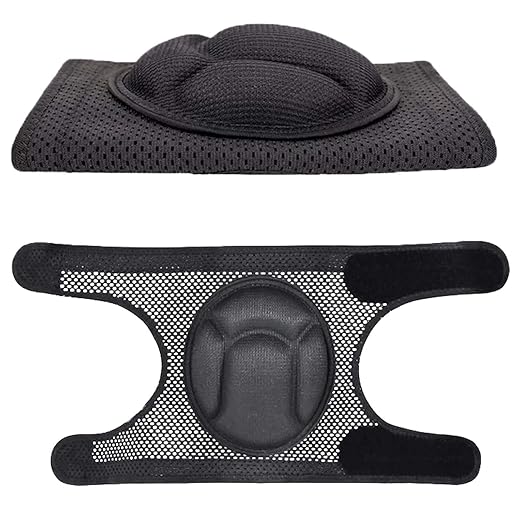 Knee Pads for Men & Women, Kneeling Kneepads for Flooring, Weeding, and Yard Work, Soft & Breathable, Comfortable Fit for Gardeners, Cleaners, Mechanics and Plumbers for Christmas (Black Small)