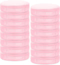 16 Pcs Round Floor Cushions for Kids, 15'' Plush Flexible Seating Pillows with Handles, Soft Chair Seats for Classroom Elementary Daycare Preschool Playroom Reading Corner Light Pink