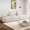 111" Oversized Chaise Lounge Boneless Chair Indoor, Cloud Couch Sectional, Sleeper Loveseat Sofa Bed, Modular Sectional Sofa,Corduroy Sofa, for Living Room, with Deep Seat, No Assembly Required ﻿
