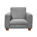 Children's Factory As We Grow Modern Chair, Flexible Seating for Classroom Elementary, Adjustible Playroom Furniture, Faux Distressed Leather Gray