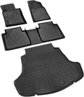 Compatible for 2018-2023 Toyota Camry Floor Mats & Cargo Liner All Weather TPE Mats for 2018-2023 Toyota Camry Accessories (Only Fit FWD & Gasoline)